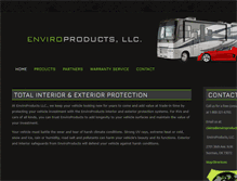 Tablet Screenshot of enviroproductsllc.com